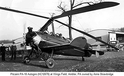 Pitcairn P-18 from the 1930s