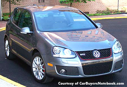 VW GTI from CarBuyersNotebook
